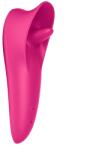 Satisfyer Stimulator Tongue Master, 9 Moduri Vibratii, 9 Moduri Licking, Silicon, USB, Fucsia, 14.4 cm Vibrator