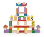 Vigan Viga Wooden Building Blocks Educational in Bucket City 100 Pieces Set