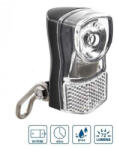 VeloGo elemes első lámpa villára, 1 POWER LED, 72 lumen, reflektorral