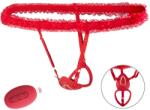 You2Toys Your Strap-on Collection Lay-on Set Red Vibrator