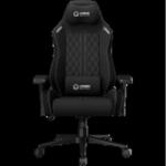 LORGAR CHA41, Ergonomic Gaming Chair Advanced, premium anti-stain fabric, Black/white (LRG-CHA41-BK-WH)