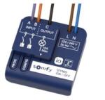  Receptor Somfy IZYMO io, Control lumina ON / OFF, Compatibil cu Unitate de comanda Tahoma Resigilat