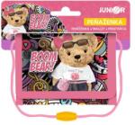 JUNIOR Gyerek textil pénztárca JUNIOR S9 - Boom Bear - maci
