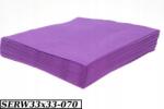 Pogotowie Florystyczne Szalvéta háromrétegű, 20db, 33x33 lila SERW33X33-070 (SERW33X33-070)