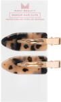 ManyBeauty Hajcsat leopárdmintás bézs 2 db