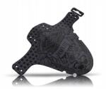Riesel Design Kerékpár első sárvédő Riesel Design schlamm: PE illuminati fekete (FE-S057)
