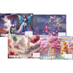 T-Creativ Fantasy / tündérlányos füzetborító - T-Creatív - 4x5 darabos (TC26-N12069TGI-906323)