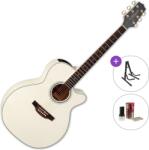 Takamine GN37CE PW Standard SET Perlă Alb Chitară electro-acustică Jumbo