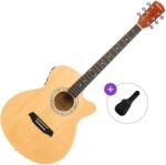 Pasadena PGC-10E Basic SET Natural Chitară electro-acustică Jumbo