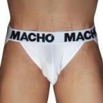 Macho Underwear Macho Jockstrap Dupla tartás Fehér L