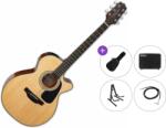 Takamine GF30CE Premium SET Natural Chitară electro-acustică Jumbo