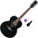 Ibanez AJ7012M1E-BK Basic SET Black Chitară electro-acustică cu 12 corzi