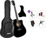 Cascha CGA100BK Premium SET Black Chitară acustică