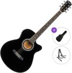 Pasadena PGC-10E Standard SET Black Chitară electro-acustică Jumbo