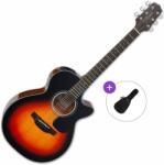 Takamine GF30CE-BSB Basic SET Brown Sunburst Chitară electro-acustică Jumbo