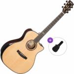 Cort GA-PF Bevel Basic SET Natural Chitară electro-acustică Jumbo
