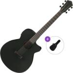 Ibanez AEG621-BOT Basic SET Black Out Chitară electro-acustică Jumbo