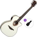 LÂG GUITARS Tramontane 118 T118ASCE-IVO Basic SET Fildeș Chitară electro-acustică Jumbo