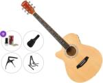 Pasadena PGC-10LE Premium SET Natural Chitară electro-acustică Jumbo
