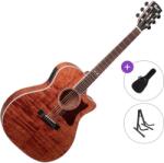 Cort GA5F-FMH Standard SET Open Pore Natural Chitară electro-acustică Jumbo