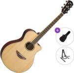 Yamaha APX600 Standard SET Natural Chitară electro-acustică Jumbo
