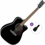 Yamaha FX370C Basic SET Black Chitară electro-acustică Dreadnought