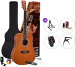 SX SD104KBR Premium SET Brown Chitară acustică