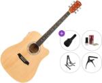 Pasadena PDC-10E Premium SET Natural Chitară electro-acustică Dreadnought