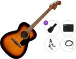 Fender California Standard Monterey E Premium SET 3-Color Sunburst Chitară electro-acustică Jumbo