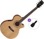 Cort SFX-ME Basic SET Open Pore Natural Chitară electro-acustică Jumbo