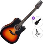 Takamine GD30CE-12 Standard SET Brown Sunburst Chitară electro-acustică cu 12 corzi