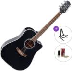 Takamine GD34CE Standard SET Black Chitară electro-acustică Dreadnought
