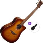 LÂG GUITARS Tramontane 118 T118DCE Basic SET Brown Shadow Chitară electro-acustică Dreadnought