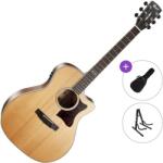 Cort GA5F-BW-NS Standard SET Natural Satin Chitară electro-acustică Jumbo