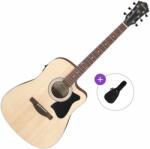 Ibanez V40CE-OPN Basic SET Open Pore Natural Chitară electro-acustică Dreadnought