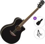 Yamaha APX600 Standard SET Black Chitară electro-acustică Jumbo