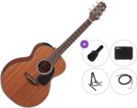 Takamine GX11ME Premium SET Natural Satin Chitară electro-acustică Jumbo