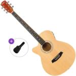 Pasadena PGC-10LE Basic SET Natural Chitară electro-acustică Jumbo