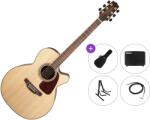 Takamine GN93CE Premium SET Natural Chitară electro-acustică Jumbo