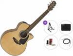 Takamine GX18CE Premium SET Natural Satin Chitară electro-acustică Jumbo