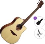 LÂG GUITARS Tramontane 88 T88DCE Standard SET Natural Chitară electro-acustică Dreadnought