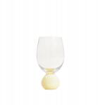 Homla Pallora pohár tejsárga gömbbel 0, 4 l Homla (243659)