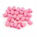 ManyBeauty Csiszolókupak pedikűrhöz rózsaszín 5 db (ROZMIAR: DUŻE ; GRADACJA: 180)