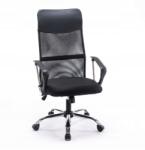 Irodai szék Forgatható szék Ergonomikus Állítható Fekete háló (F-SLAWEK-CZ)