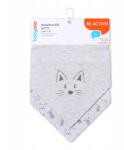 Babyono textil előke, többszínű, 2 db (879/11)
