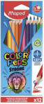 Maped Színes ceruza MAPED Color Peps Strong háromszögletű 12 darabos (862712) - papir-bolt