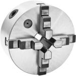 vidaXL 4-челюстен самоцентриращ патронник, 160 мм, стомана K12 160 (146711)