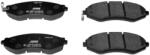 JURID set placute frana, frana disc JURID 572407J (572407J)