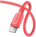 Innostyle Jazzy Usb-C Lightning Mfi Gyors Töltőkábel Iphone Kevlár 1M Piros (ICL120tCRL)