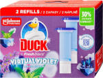 DUCK Fresh Discs zselés WC-öblítő korong utántöltő 2x36 ml Virtual Violet (5000204369649)